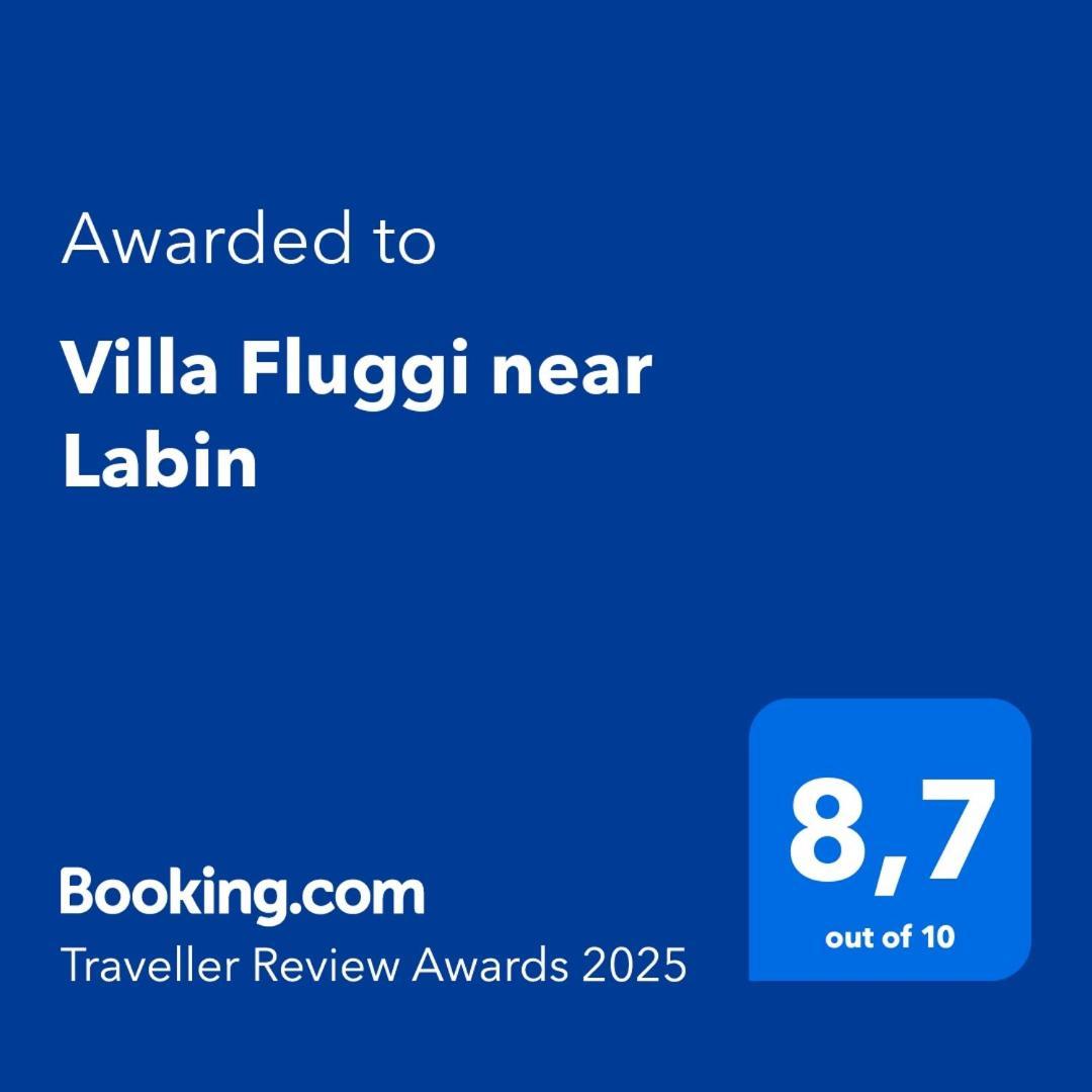 Villa Fluggi Near Labin Santalezi Exterior photo